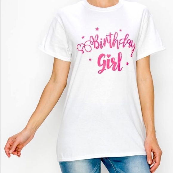 BIRTHDAY GIRL T-SHIRT - Picture 2 of 5